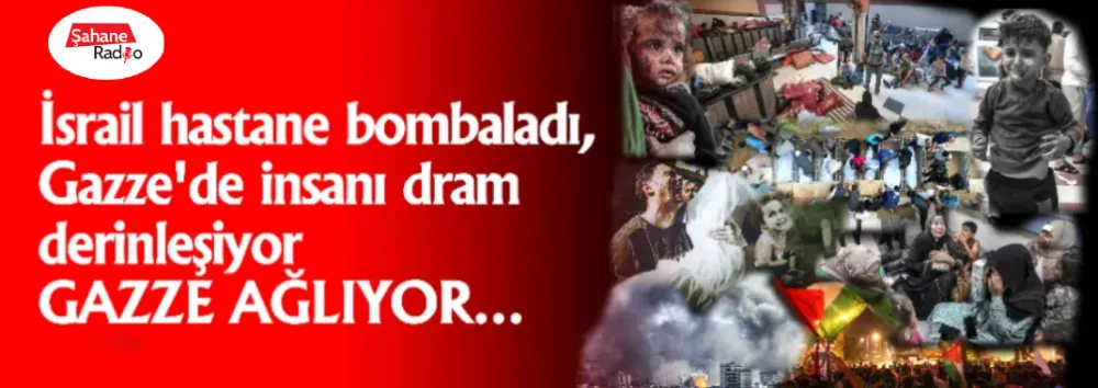 İsrail hastane bombaladı, Gazze