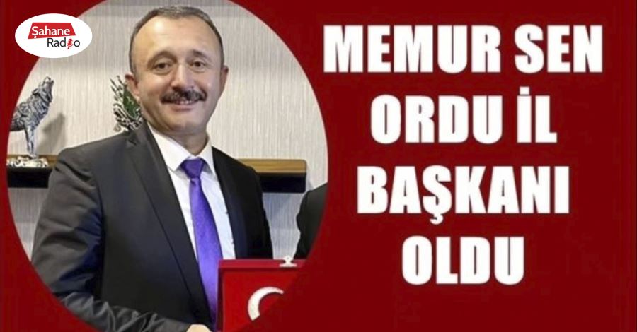 Memur Sen’de yeni başkan Ahmet Yılmaz…