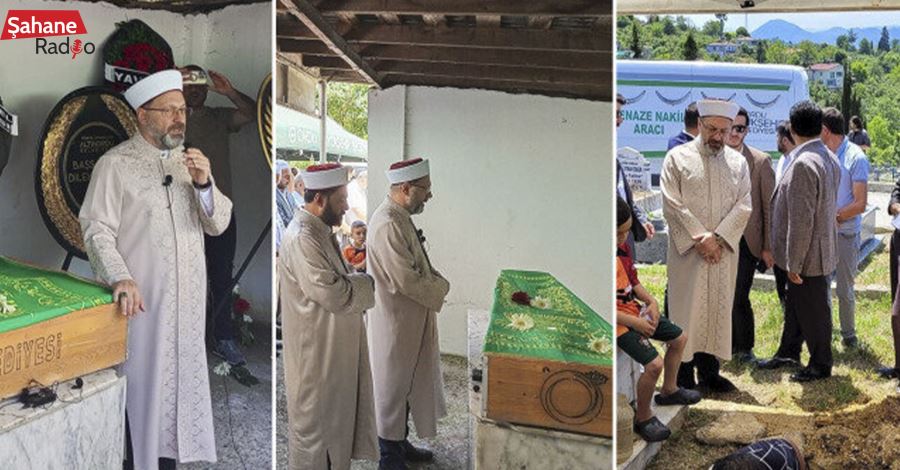 Erbaş, amcasının cenaze namazını kıldırdı