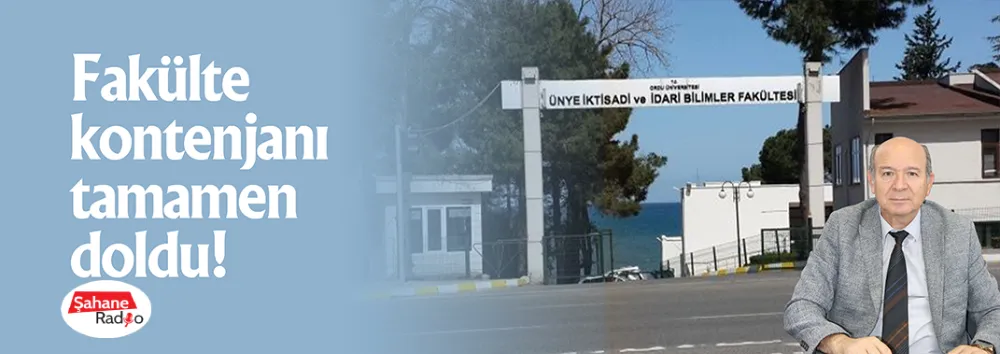 FAKÜLTE KONTENJANI TAMAMEN DOLDU!