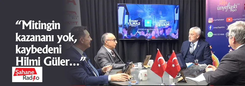 “Mitingin kazananı yok, kaybedeni Hilmi Güler…”