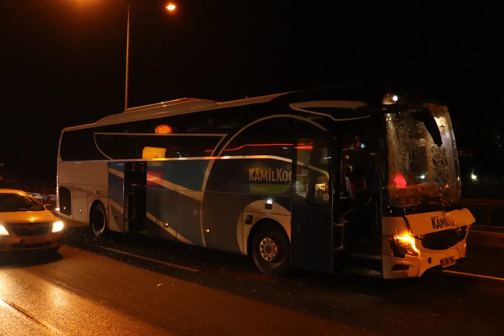 Ünye’de yolcu otobüsleri çarpıştı: 1 çocuk yaralı