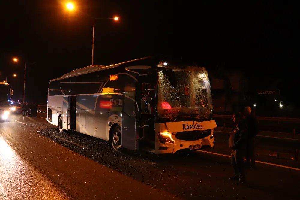 Ünye’de yolcu otobüsleri çarpıştı: 1 çocuk yaralı