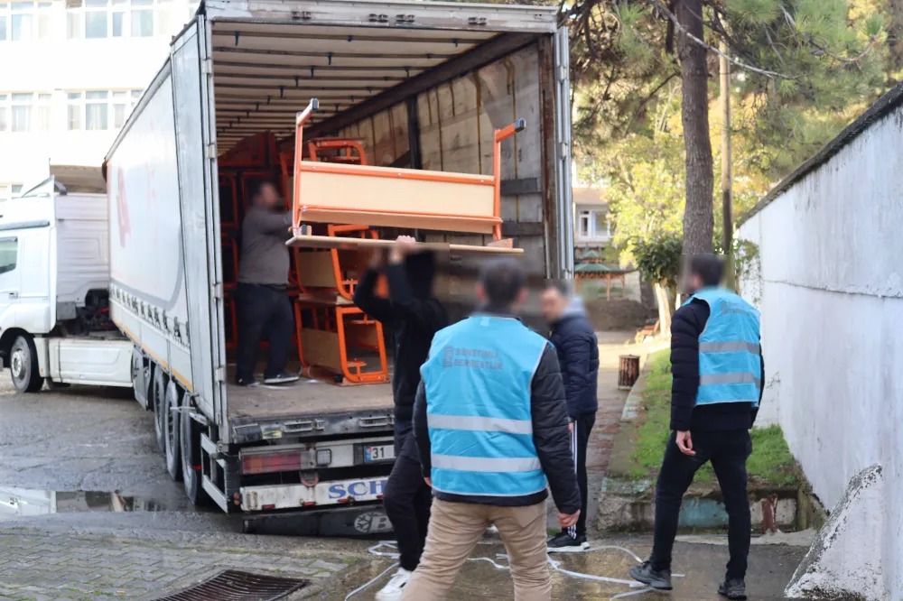 Ünye’de denetimli serbestlik yükümlülerinden okullara anlamlı destek