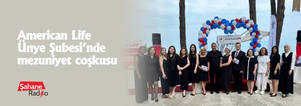 American Life Ünye Şubesi’nde mezuniyet coşkusu