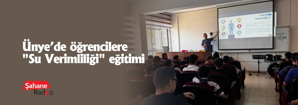 Ünye’de öğrencilere 