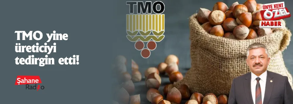 TMO yine üreticiyi tedirgin etti!