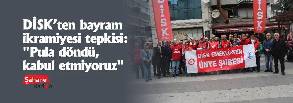 DİSK’ten bayram ikramiyesi tepkisi: 