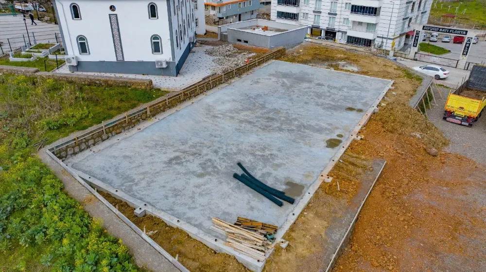 Ünye'de iki yeni semt sahası daha tamamlandı