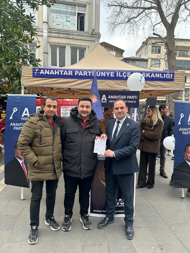 Anahtar Parti Ünye Teşkilatı’ndan "Orta Çarşı" çıkarması